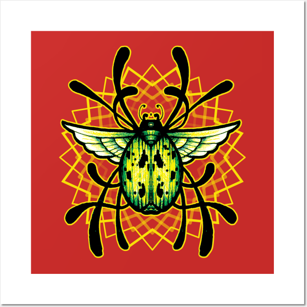 scarab Wall Art by theprivategallery